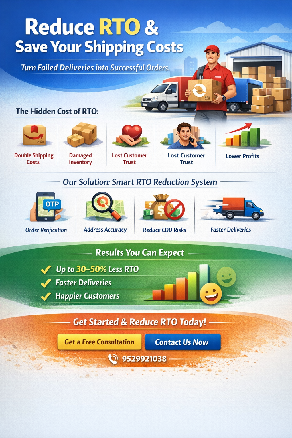 Reduce RTO & Save Your Shipping Costs
