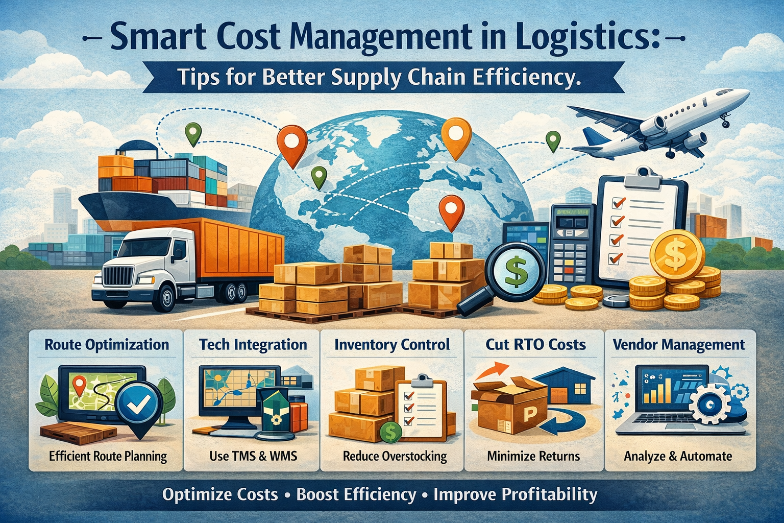 Smart Cost Management in Logistics: Tips for Better Supply Chain Efficiency